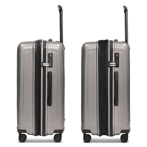Redolz Essentials 14 4 Rollen Trolley M 65 cm mit Dehnfalte