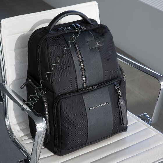 Piquadro Brief Rucksack RFID 42 cm Laptopfach