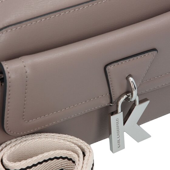 Karl Lagerfeld Lock Umhängetasche Leder 21 cm