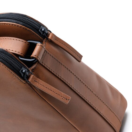 Farmhood Nashville XL Umhängetasche 2 Fächer Leder 29 cm