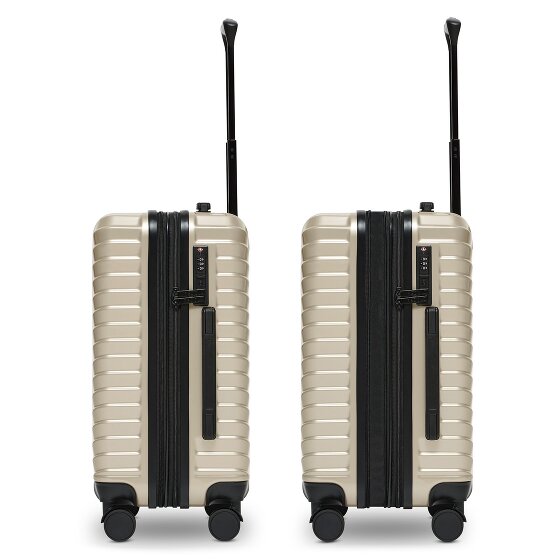 Redolz Essentials 18 4 Rollen Kabinentrolley 55 cm mit Dehnfalte