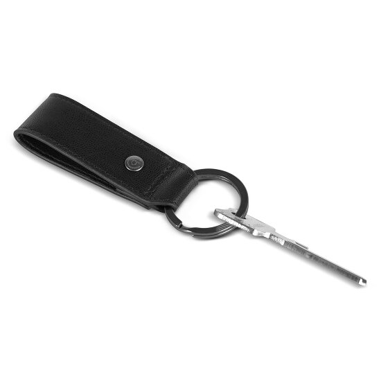 bugatti Black Magic Schlüsselanhänger Leder 3.5 cm