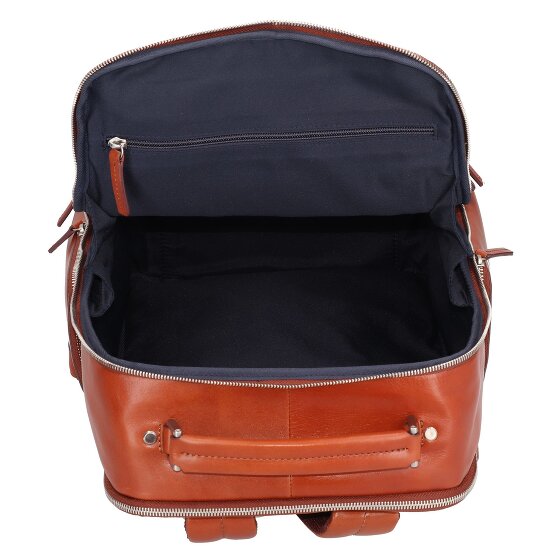Leonhard Heyden Cambridge Rucksack Leder 42 cm Laptopfach