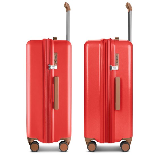 Bric's Ferrara 4 Rollen Trolley M 67 cm mit Dehnfalte