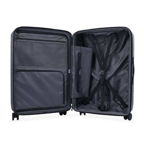 Hedgren Raku 4 Rollen Trolley 75 cm mit Dehnfalte