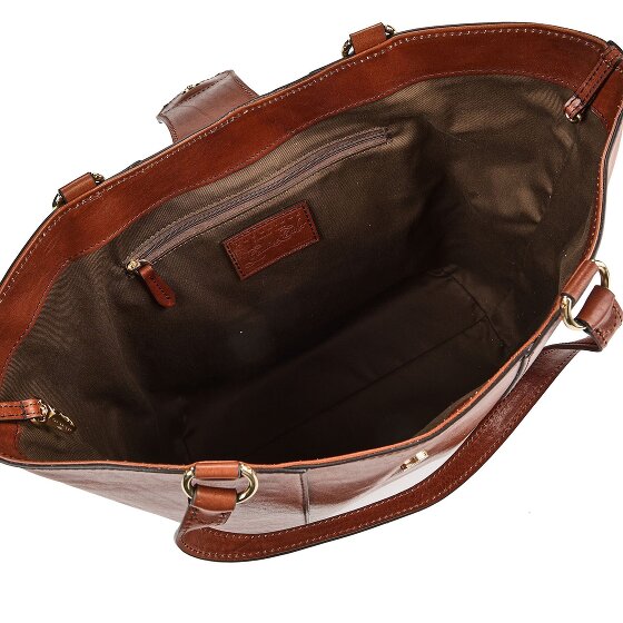 The Bridge Erica Schultertasche Leder 35 cm