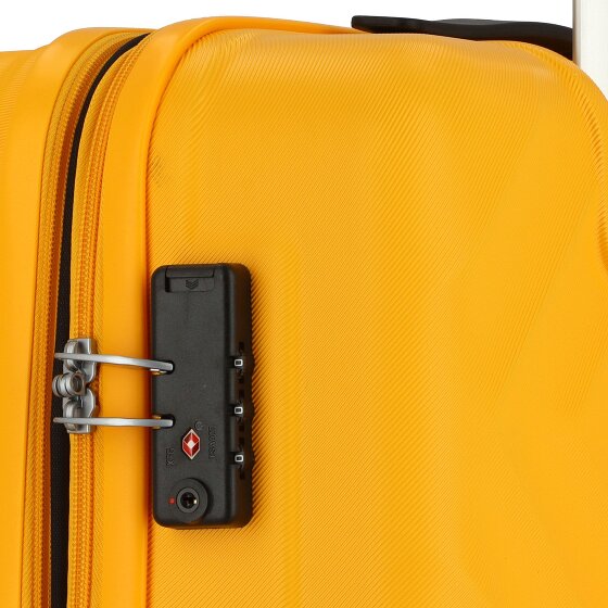 American Tourister Summer Square 4 Rollen Kofferset 3-teilig mit Dehnfalte