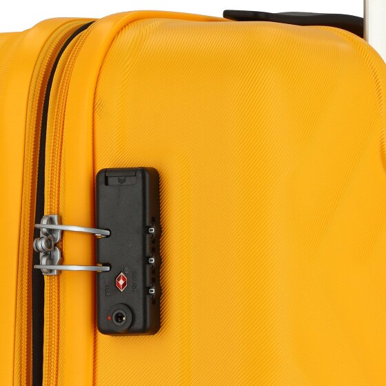 American Tourister Summer Square 4 Rollen Kofferset 3-teilig mit Dehnfalte
