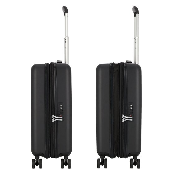 American Tourister Dynabelt 4 Rollen Kabinentrolley 55 cm mit Dehnfalte