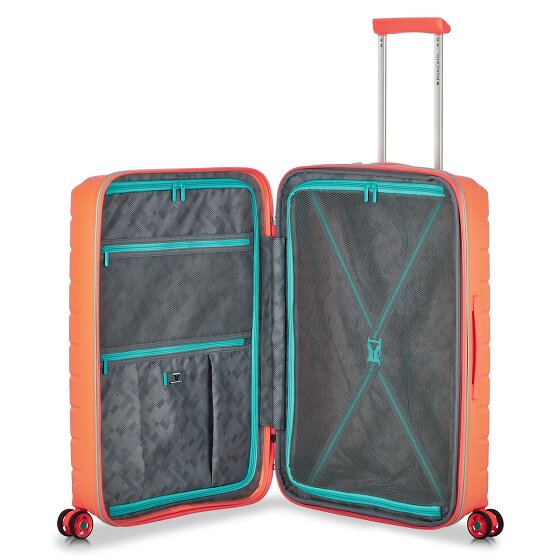 Roncato B-Flying Move 4 Rollen Trolley 68 cm mit Dehnfalte