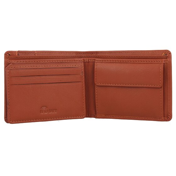 mano Don Leonardo Geldbörse RFID Leder 10 cm