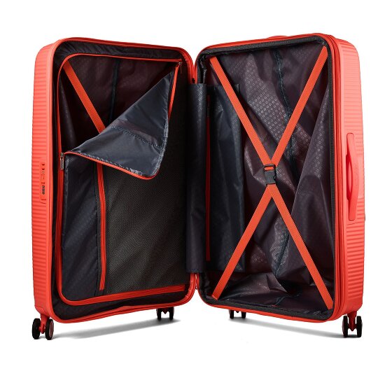 American Tourister Soundbox 4 Rollen Trolley 77 cm mit Dehnfalte
