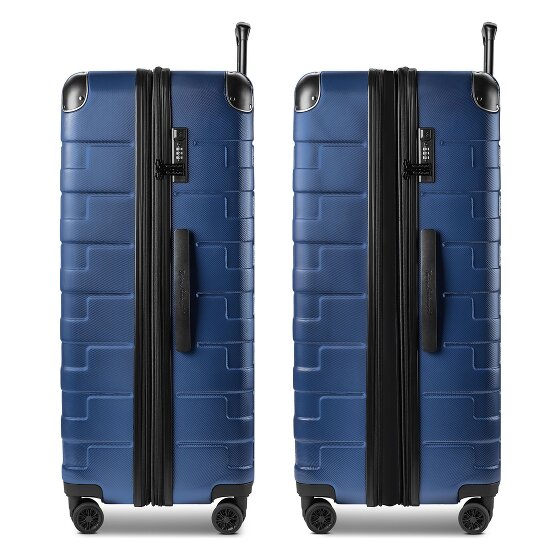 Tonino Lamborghini Milano 4-Rollen Trolley XL 83 cm Sondergrösse mit Dehnfalte