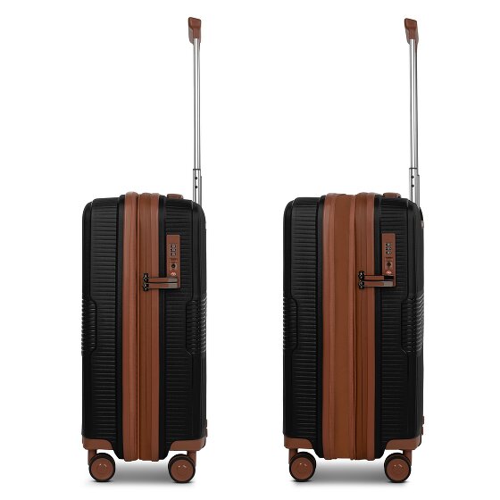 Farmhood Eco Edition 02 4 Rollen Kabinentrolley 55 cm mit Dehnfalte