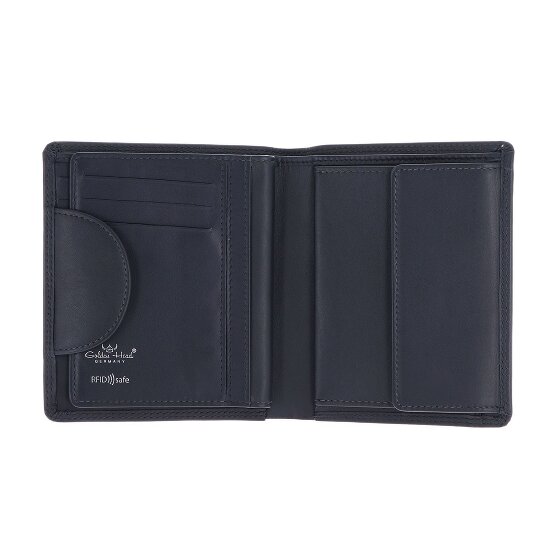 Golden Head Polo Geldbörse RFID Schutz Leder 13 cm