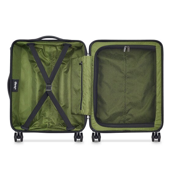 Jeep JH004C 4 Rollen Kabinentrolley 55 cm Jeep JH004C 4 Rollen Kabinentrolley 55 cm