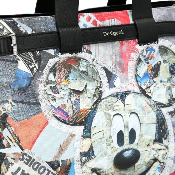 Desigual Mickey Collage Hobart Shopper Tasche 42 cm