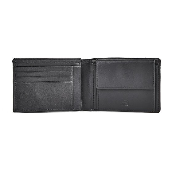 Piquadro Sync Geldbörse RFID Schutz Leder 12.5 cm