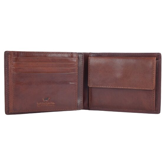 Braun Büffel Arezzo Geldbörse RFID Leder 12,5 cm