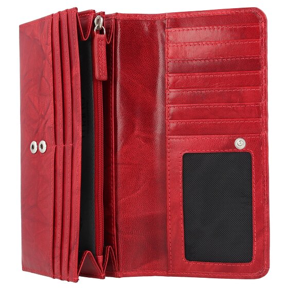 mano Donna Aurona Geldbörse RFID Leder 19 cm