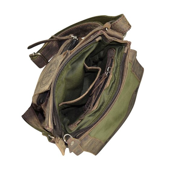 Greenburry Vintage Revival Umhängetasche Leder 25 cm