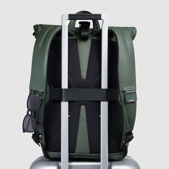 Piquadro Than Business-Rucksack Leder 46 cm Laptopfach