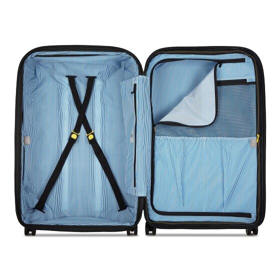 Delsey Paris Carrousel 2 4 Rollen Trolley 77 cm mit Dehnfalte