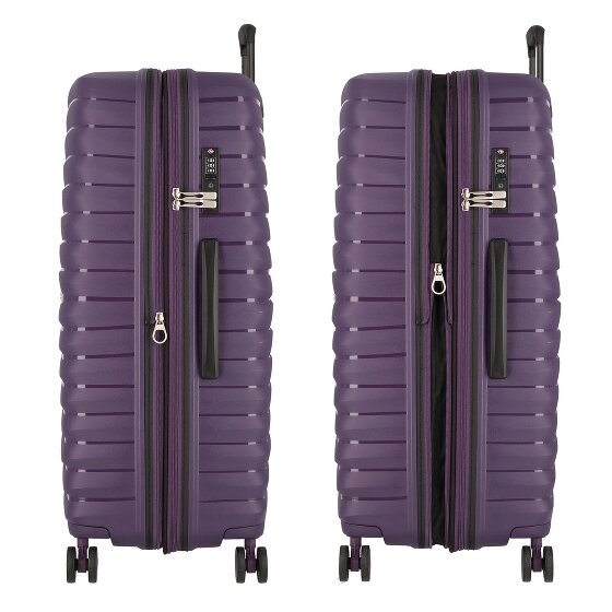 Jump Xwave 4 Rollen Trolley 76 cm mit Dehnfalte