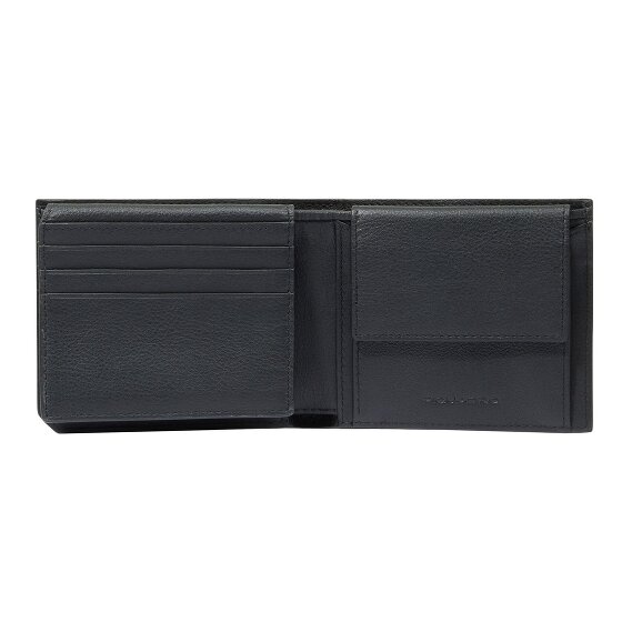 Piquadro Portoum Geldbörse RFID Schutz Leder 10.5 cm