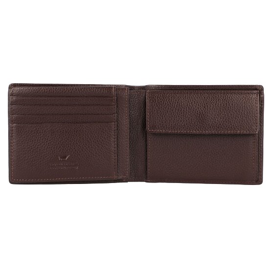 Braun Büffel Prato Geldbörse RFID Leder 12 cm