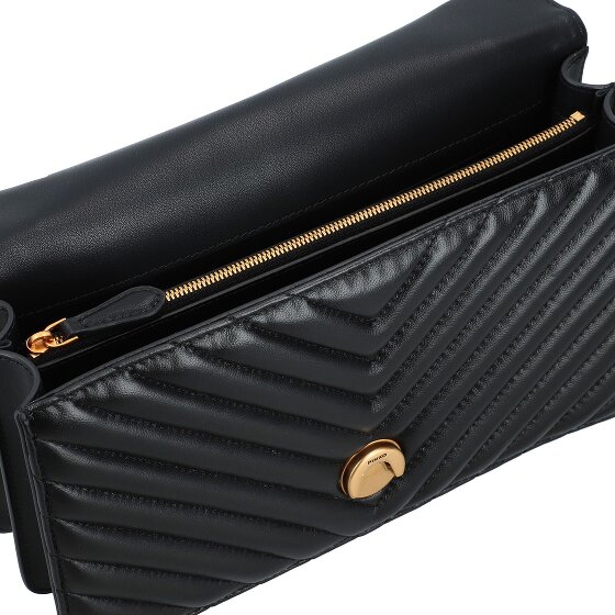 PINKO Love One Umhängetasche Leder 26.5 cm