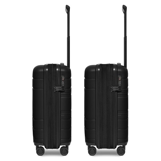 Redolz Essentials 11 4 Rollen Kabinentrolley 55 cm mit Dehnfalte Redolz Essentials 11 4 Rollen Kabinentrolley 55 cm mit Dehnfalte