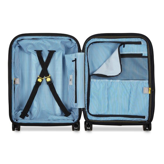 Delsey Paris Carrousel 2 4 Rollen Kabinentrolley 55 cm mit Dehnfalte