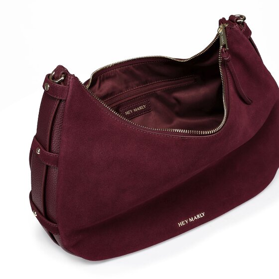 Hey Marly Lifetime Sister Suede Schultertasche M 35 cm