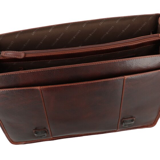 Greenburry Rugged Aktentaschen Messenger Leder 40.5 cm Laptopfach