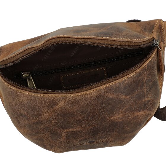 Greenburry Vintage Gürteltasche Leder 26 cm