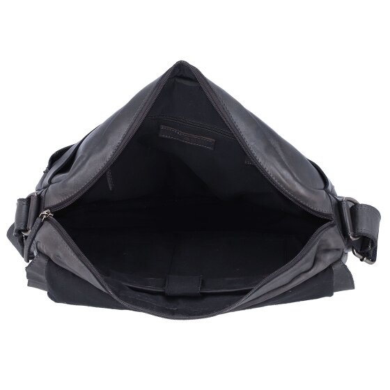 Greenburry GBVT Messenger Leder 38 cm Laptopfach