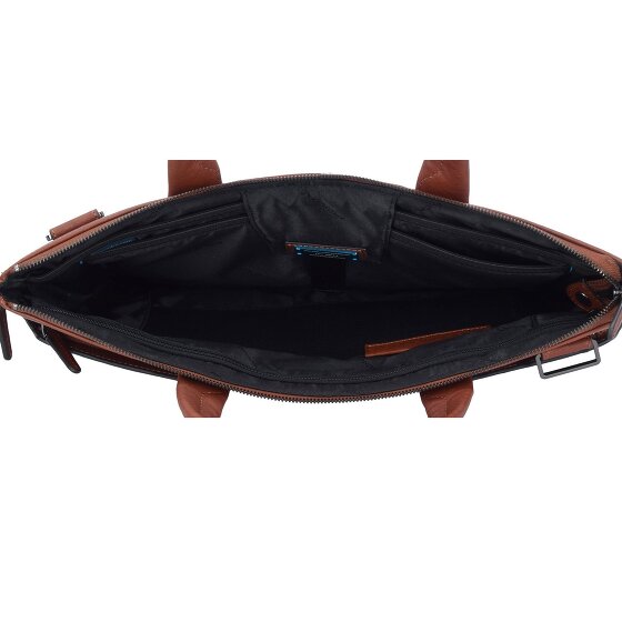 Piquadro Black Square Aktentasche Leder 42 cm Laptopfach