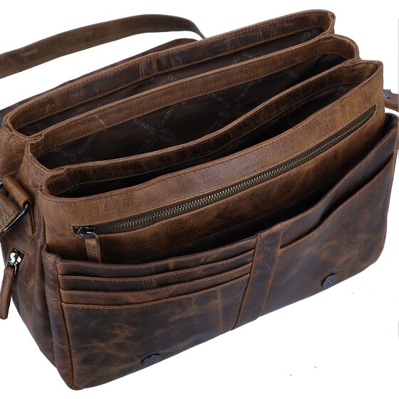 Greenland Nature Montana Umhängetasche Leder 34 cm