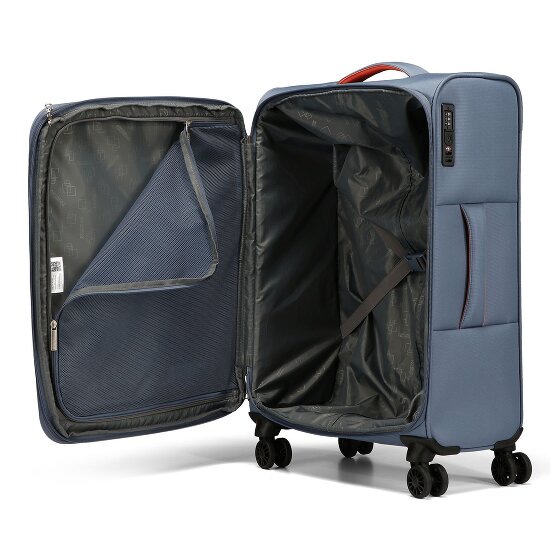 American Tourister Cloudrider 4 Rollen Trolley M 67 cm mit Dehnfalte