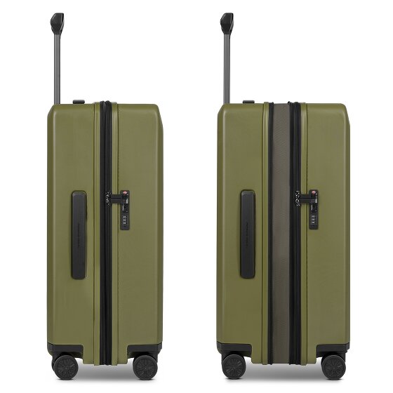 Porsche Design Voyager 4 Rollen Trolley M 69 cm mit Dehnfalte