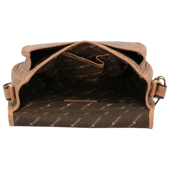 Greenburry Vintage Umhängetasche Leder 30 cm
