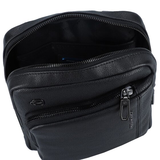 Piquadro Cronus Umhängetasche Leder 18 cm