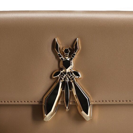 Patrizia Pepe Essential Fly Schultertasche Leder 22 cm