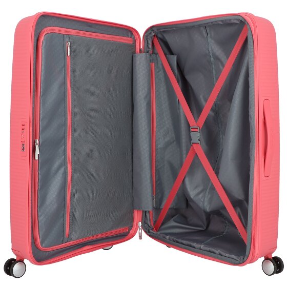 American Tourister Soundbox 4 Rollen Trolley 77 cm mit Dehnfalte