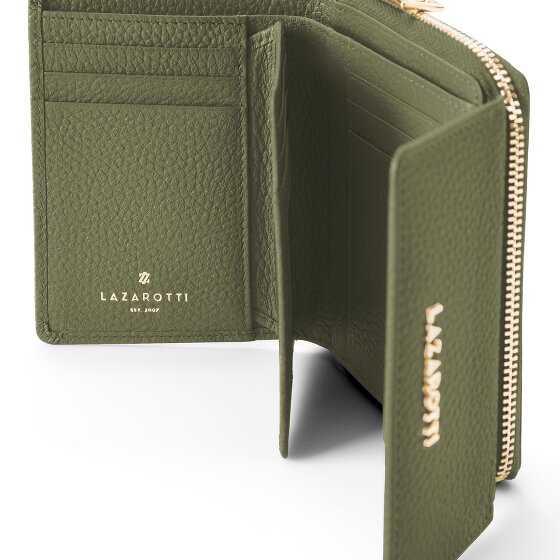 Lazarotti Bologna Leather Geldbörse Leder 12 cm