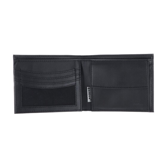 oxmox Leather Geldbörse RFID Schutz Leder 12 cm