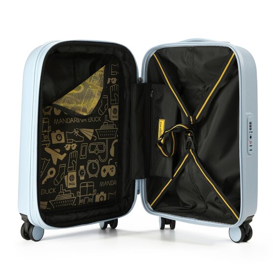 Mandarina Duck Logoduck 4-Rollen Kabinentrolley 55 cm