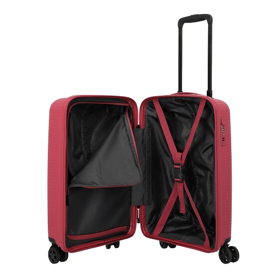 Travelite Air Stripe 4 Rollen Kabinentrolley 55 cm