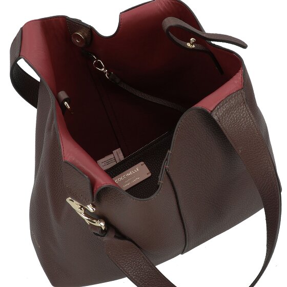 Coccinelle C-Easy Schultertasche Leder 34 cm